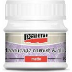 Pentart Lepidlový lak na decoupage matný 50 ml – Zboží Dáma