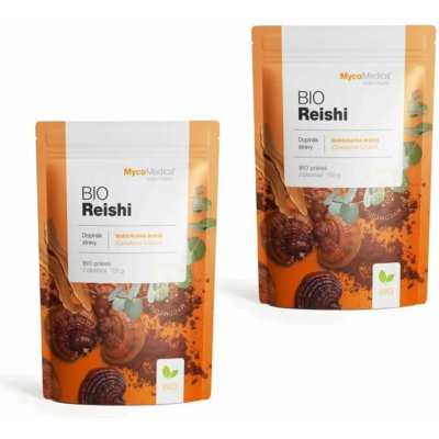 MycoMedica Reishi prášek BIO 2 x 100 g – Hledejceny.cz