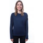 Sensor Merino Upper traveller dámská mikina deep blue – Zboží Dáma