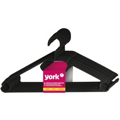 York plast 39cm sada 10ks otočný háček mix