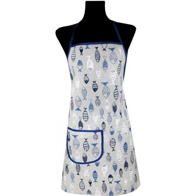 Mondo Kuchyňská zástěra rybky Béžová – Sleviste.cz