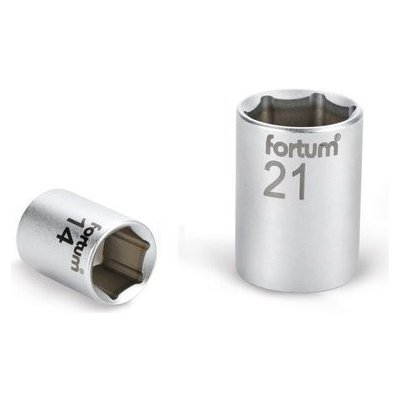 Fortum (4700413) hlavice nástrčná, 1/2", 13mm, L 38mm, 61CrV5