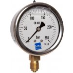 PREMATLAK manometr P300 / 304 G 0/250bar, G1/4B spodní přip.+ glycerinové plnění – Hledejceny.cz