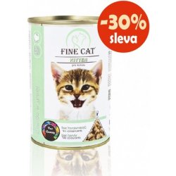 Fine Cat Kitten kuřecí v omáčce 415 g