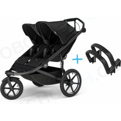 Thule Set 5v1 Urban Glide 3 Double Black 2024 + 2x madlo