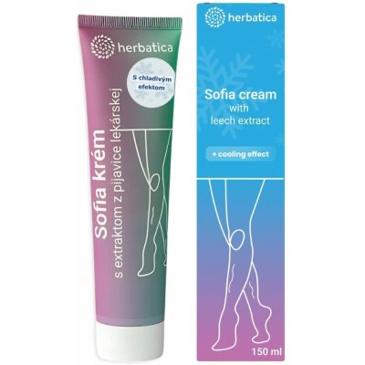 Herbatica Sofia krém chladivý na nohy s extraktem z pijavice lékařské 150 ml – Zbozi.Blesk.cz