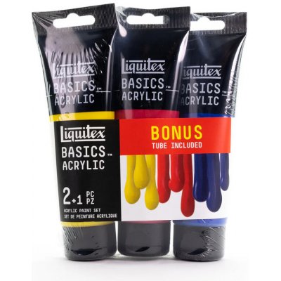 akrylové barvy sada Basics Acrylic Liquitex – Zboží Dáma