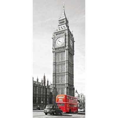 AG Design FTNV-2911 Fototapeta na zeď - Londýn Big Ben rozměry 90 x 202 cm – Zboží Mobilmania