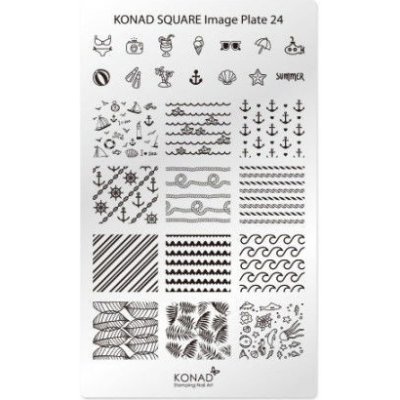 Konad Pečiatkovacia doštička Square 24 – Zboží Dáma