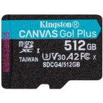 Kingston microSDXC Canvas Go Plus 512GB SDCG4/512GB – Zbozi.Blesk.cz