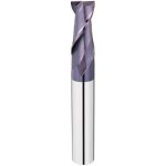 Fréza stopková tvrdokovová dvoubřitá (pro materiály do 55 HRC) 6x50/16 (D2=6 mm)TialN – HobbyKompas.cz