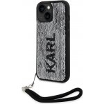 Karl lagerfeld Sequins Reversible pro iPhone 14 černý/stříbrný – Zboží Mobilmania