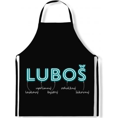 IMPAR Zástěra Mužská jména Neon Luboš – Hledejceny.cz