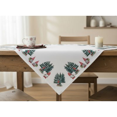 Mybesthome ubrus Christmas ELF 85x85 cm – Zboží Dáma