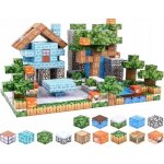 iMex Toys Magnetická stavebnice 100 ks minecraft – Zboží Živě