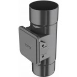 Bryza Lapač listí s dvířky pro plastové okapy Ø 110mm RAL 7021 antracit – Hledejceny.cz