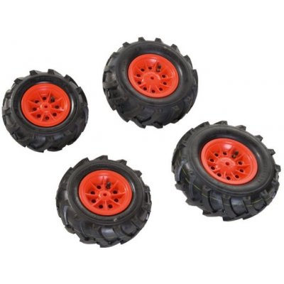 Rolly Toys Pneumatiky plněné vzduchem červené – Zboží Dáma
