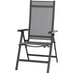 Siena Garden Tesoro M29543 zahradní židle hliník, plast antracit (matný), černá, stříbrná – Hledejceny.cz