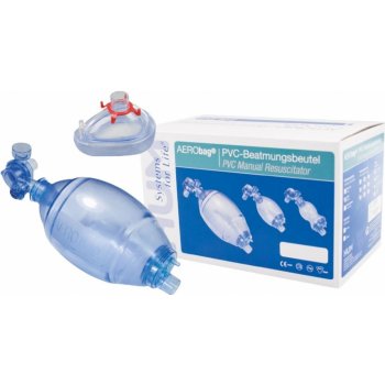 HUM AERObag BB06 dýchací vak dospělý PVC s maskou č. 4 + bakteriální filtr  zdarma od 619 Kč - Heureka.cz
