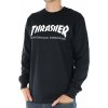 Pánské Tričko Thrasher tričko Skate Mag LS Black