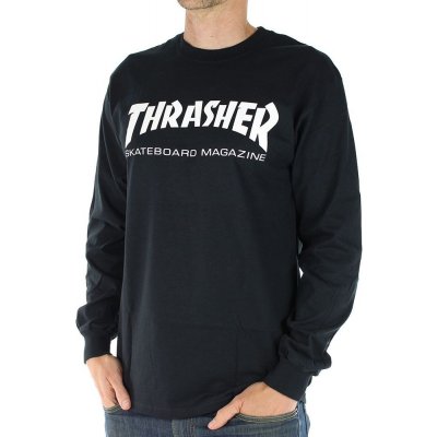 Tričko Thrasher Skate Mag LS Black – Zboží Mobilmania