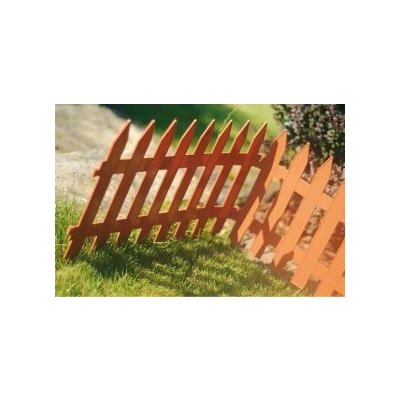 zahradní plůtek Garden Classic 35 cm - Hnědá – Zbozi.Blesk.cz