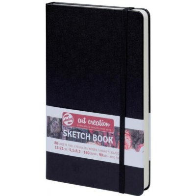 Talens Art Creation Skicák Art Creation v pevné vazbě Black 13 x 21 – Sleviste.cz