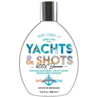 Tan ASZ U Double Shot Yachts & Shots 400X Bronzer 400 ml – Hledejceny.cz