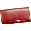Peněženka Červená dámská kožená peněženka v krabičce Cavaldi