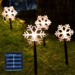 SOLAR H52 Solární řetěz sněhová vločka teplá bílá 2,6 Metrů – Hledejceny.cz
