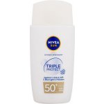 Nivea Sun Triple Protect OF50+ hydratační pleťový krém na opalování 40 ml – Zboží Mobilmania