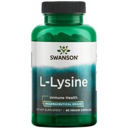 Swanson AjiPure L-Lysin 500 mg 90 kapslí