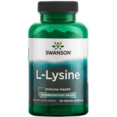 Swanson AjiPure L-Lysin 500 mg 90 kapslí