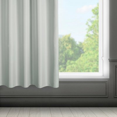 EUROFIRANY ZÁVĚS NA PÁSCE RITA 140X175 CM ŠEDÁ – Hledejceny.cz