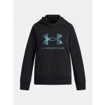 Under Armour UA Rival Flc Shimmer Hdy-BLK černá – Zboží Mobilmania