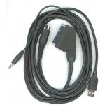 SINTECH© Premium Sintech RGB PRO Scart Kabel pro ZX Spectrum 128k / +2 (šedý) – s USB-Power kabelem – Zboží Živě