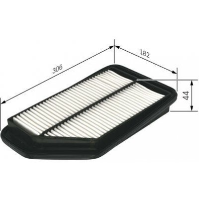 Vzduchový filtr BOSCH F 026 400 160 – Hledejceny.cz
