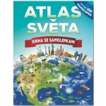 Atlas světa - Kniha se samolepkami - John Malam – Zboží Mobilmania