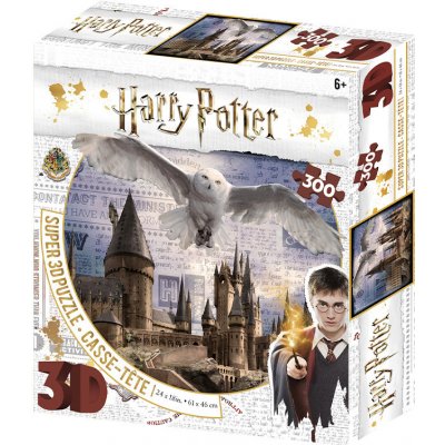 Sparkys 3D puzzle Harry Potter - Bradavice a Hedwig 300 ks – Zbozi.Blesk.cz
