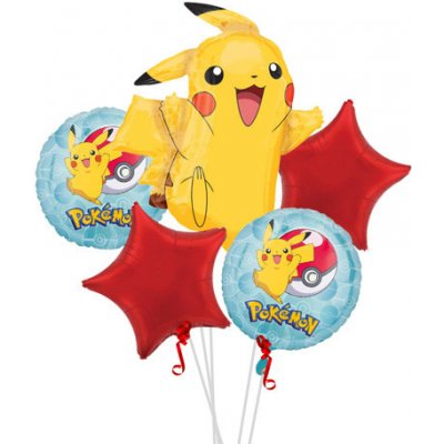 Party Deco Sada fóliových balonků Pokémon Pikachu – Hledejceny.cz