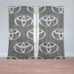 Sablio Záclony Toyota Pattern: 2ks 150x250cm – Hledejceny.cz