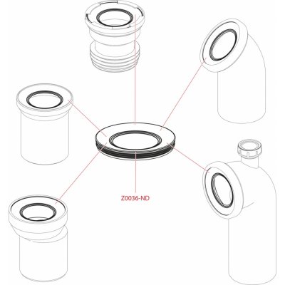 Alcadrain dopojení k WC A91-250 – Zbozi.Blesk.cz