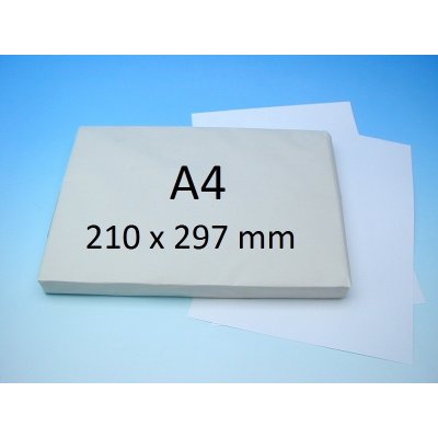 Kreslící karton bílý 180 g/m2 - kladívková čtvrtka - A4 - 200 ks - bílé čtvrtky – Hledejceny.cz