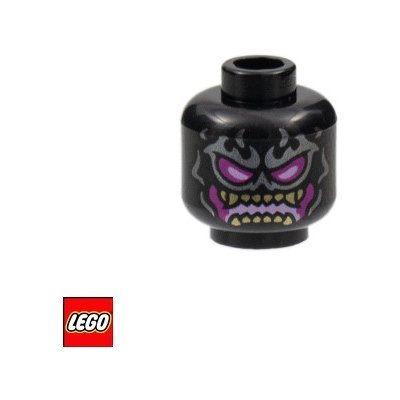 LEGO® 6385373 Hlava potištěná - Crystal King, Overlord – Sleviste.cz