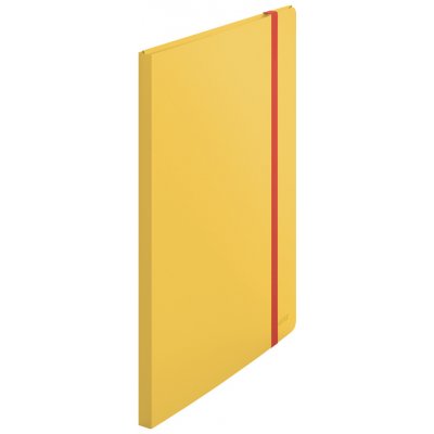 LEITZ Cosy A4 tříchlopňové desky s gumičkou žluté – Zboží Mobilmania