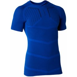 Kipsta Keepdry spodní fotbalové tričko s krátkým rukávem tmavě modré