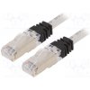 síťový kabel Panduit STP6X2MIG Patch, S/FTP,TX6A™ 10Gig, 6a, lanko, Cu, LSZH, 2m, šedý