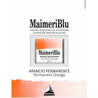 Maimeri Blu Akvarelová barva Permanent Orange 062 1,5 ml 1 ks – Hledejceny.cz