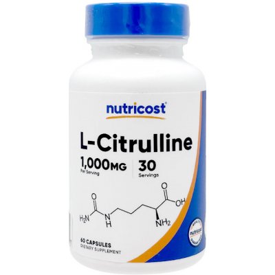 Nutricost L-Citrulline 1500 60 kapslí – Hledejceny.cz