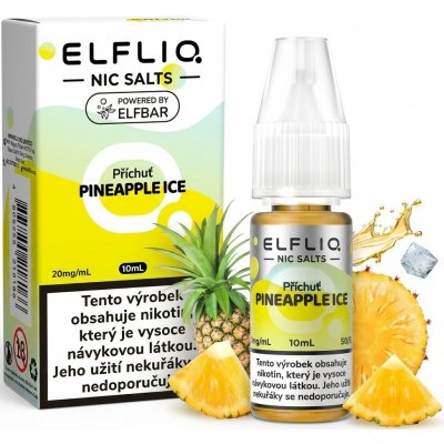 ELF LIQ Pineapple Ice 10 ml 10 mg – Zboží Mobilmania